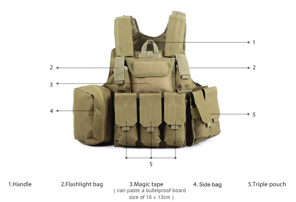 Охотничий Тактический Жилет с множеством карманов военный Molle Plate Carrier для мужчин страйкбол охота черный камуфляж жилет