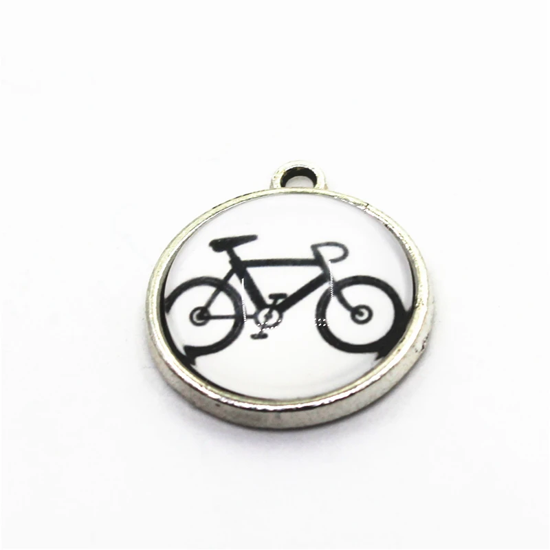 

Hot Selling 20pcs/lot Bicycle Sports Events Dangle Charms DIY Bracelet Necklace Pendant Jewelry Accessory Hanging Charms