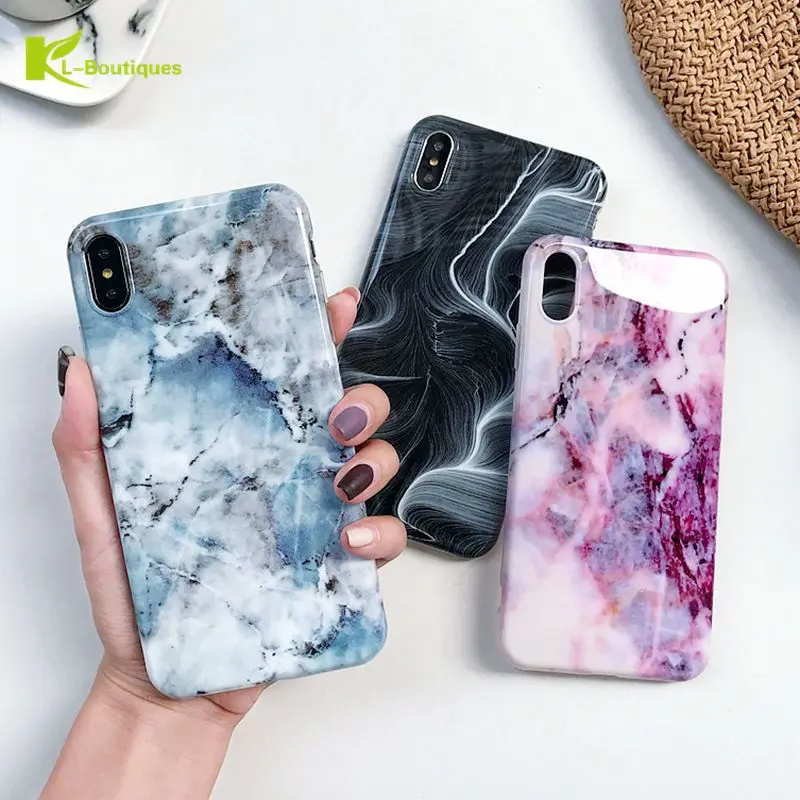 

P20lite Marble Case on For Coque Huawei P20 Lite Case Etui Fashion Silicone Soft Phone Cover For Huawei P20 Pro Case Cover