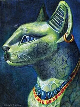 

DIY 5D Diamond Mosaic Bastet Diamond Painting Cross Stitch Kits Diamonds Embroidery Full rhinestones Home Decor