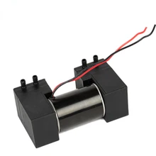 12V small vacuum pump, double head oil-free micro pump, brush DC negative pressure air pump dc 9v 12v 24v micro vacuum air pump air sampling liquid pump low noise mini brush diaphragm pump spray motor