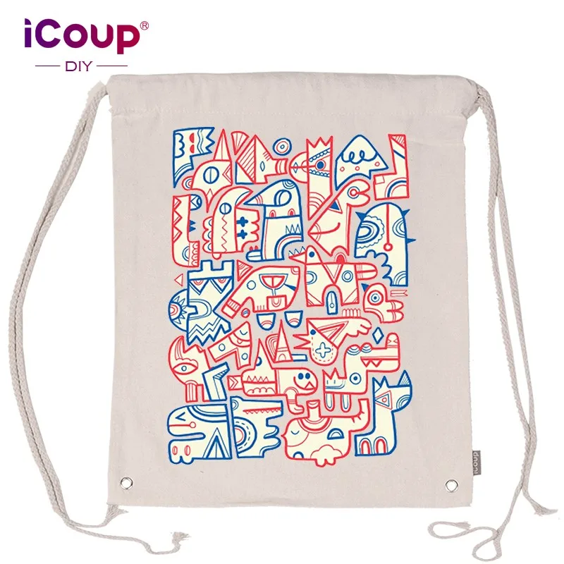 ICoup граффити-производитель Повседневная Складная Холщовая Сумка