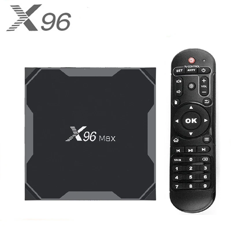 

2019 New! X96Max Android 8.1 TV BOX Amlogic S905X2 LPDDR4 4G 64G Quad Core 2.4G+5G Dual Wifi Bluetooth 1000M 4K HD Media Player