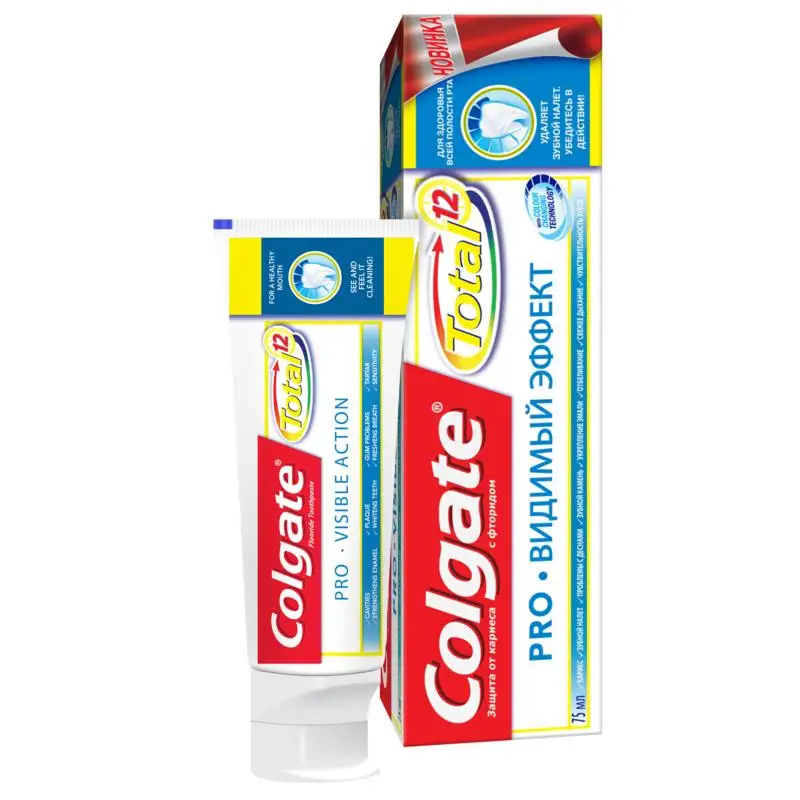 

Зубная паста Colgate Total Pro Видимый Эффект