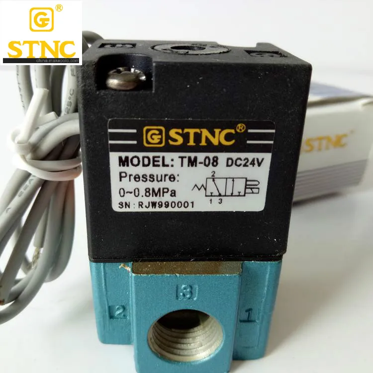 

STNC high frequency valve solenoid valve DC24V TM-08 1/4" VT307 instead of MAC