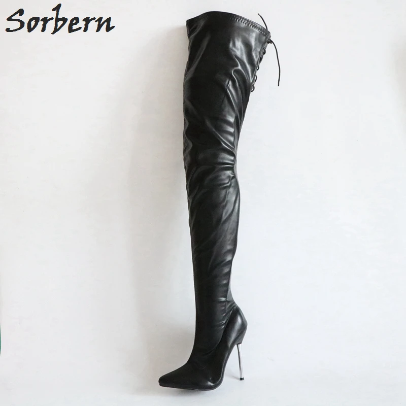 over the knee stilettos