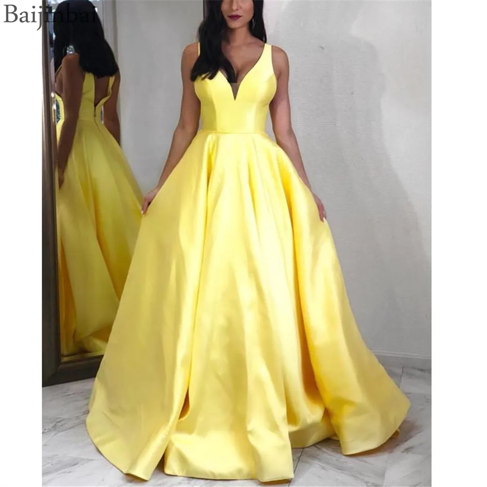 yellow dresses for special occasions