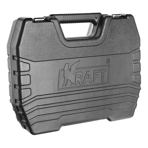Набор ручного инструмента KRAFT КТ 700307 (99 предметов) (99 предметов, клеммы,отвертки, торцевые головки, биты, ключи, переходники, кейс в комплекте)