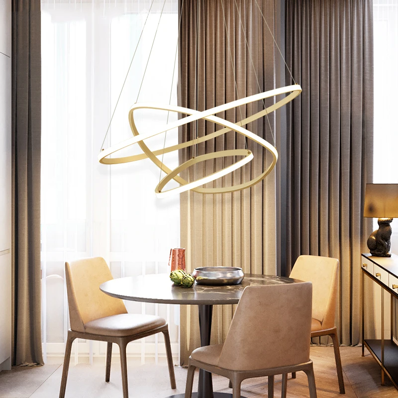 

New Arrival Led Pendant Light For Dining Room Living Room Bar Home Dec AC85-265V Led suspension luminaire Pendant Lamp