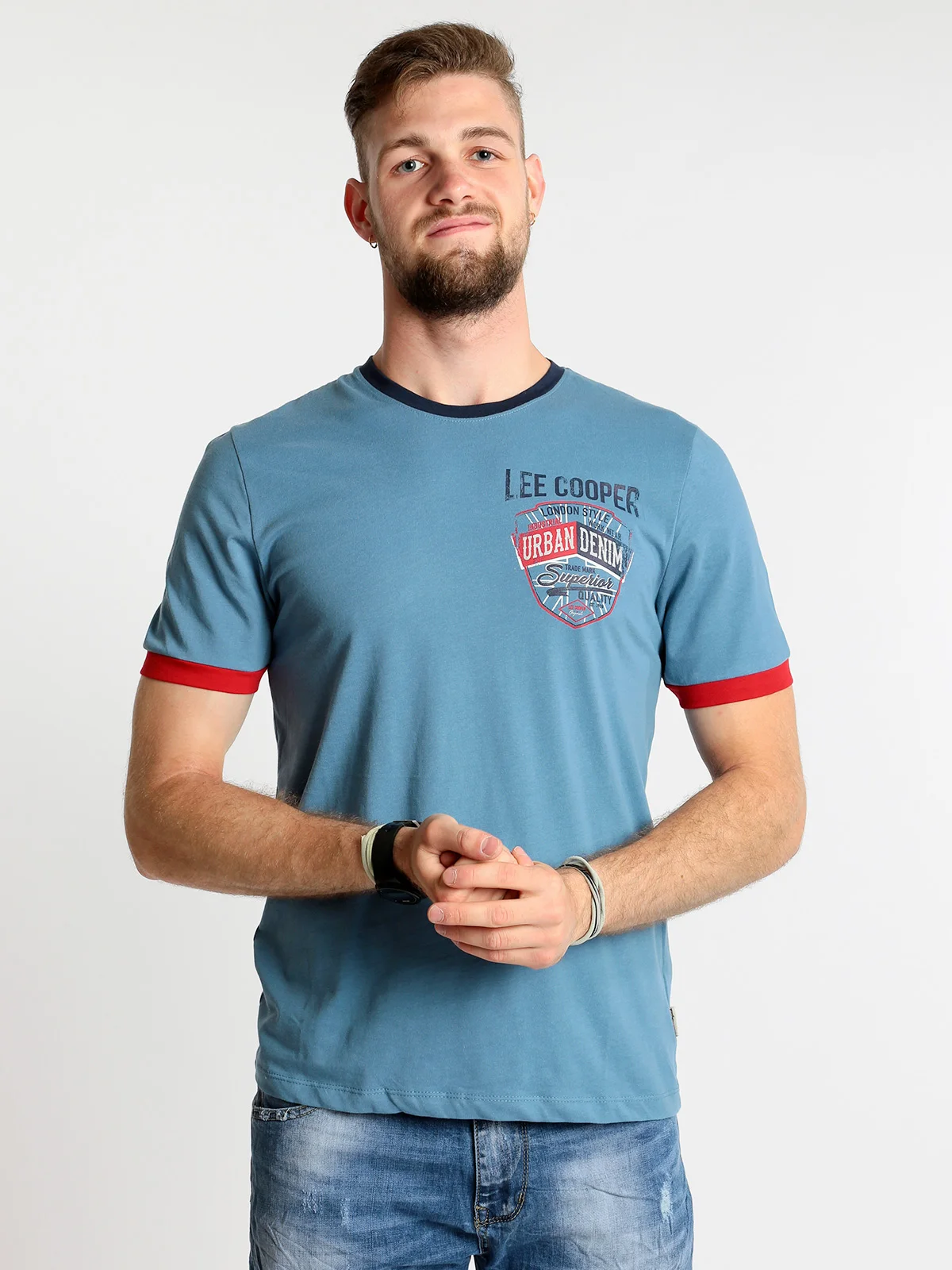 Мужские летние повседневные футболки LEE COOPER | Мужская одежда