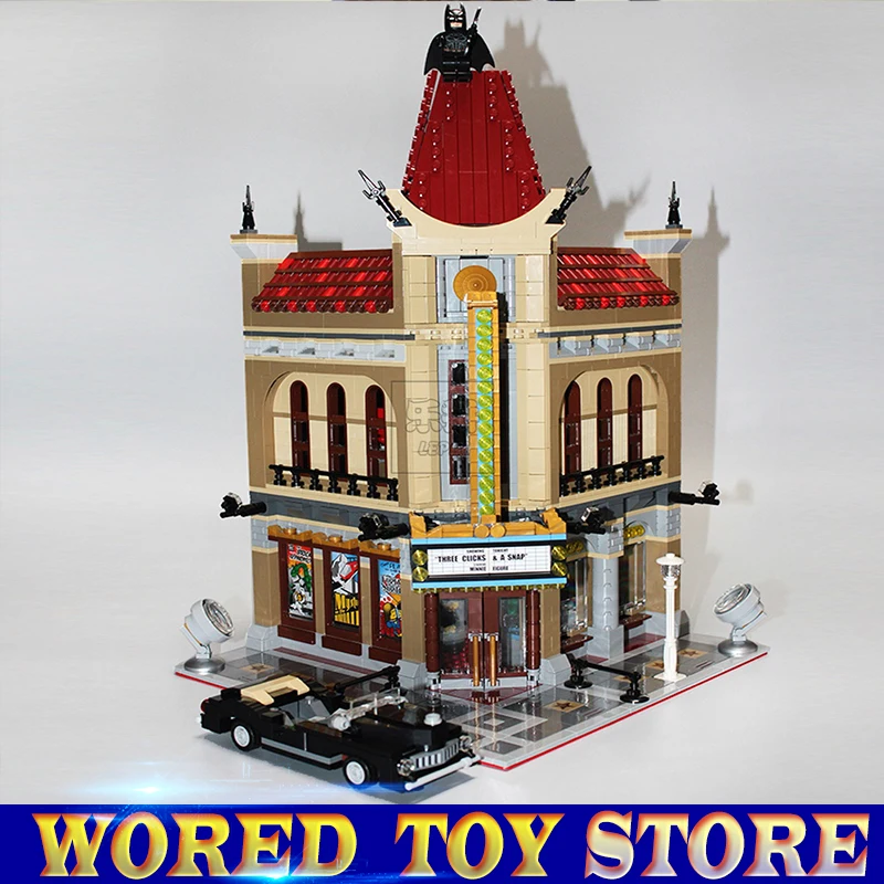 

LEPIN 15006 2354pcs Palace Cinema Model Building Blocks Set Bricks Toys Compatible legoed 10232 Toys For Children gift