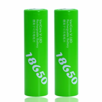 

2PCS New Varicore V-18D original 18650 2500mAh Battery 3.6V Discharge 20A Dedicated Battery e-cigarette lithium battery