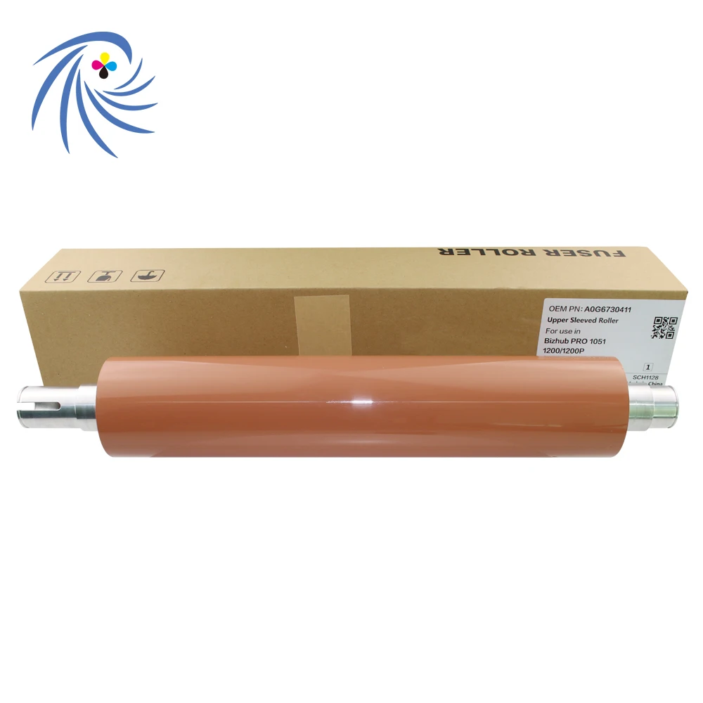 Высококачественный верхний фьюзерный ролик для Konica Bizhub Pro1200 1250 1051 951 1052 1251 1200