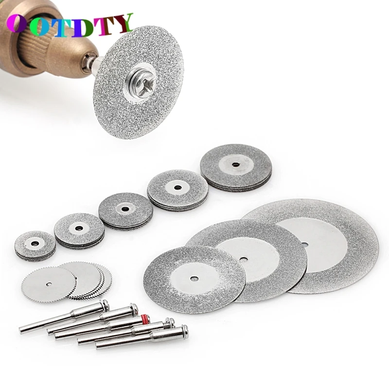 Алмазный режущий диск OOTDTY 38 шт./компл. лезвие пилы Dremel инструменты аксессуары
