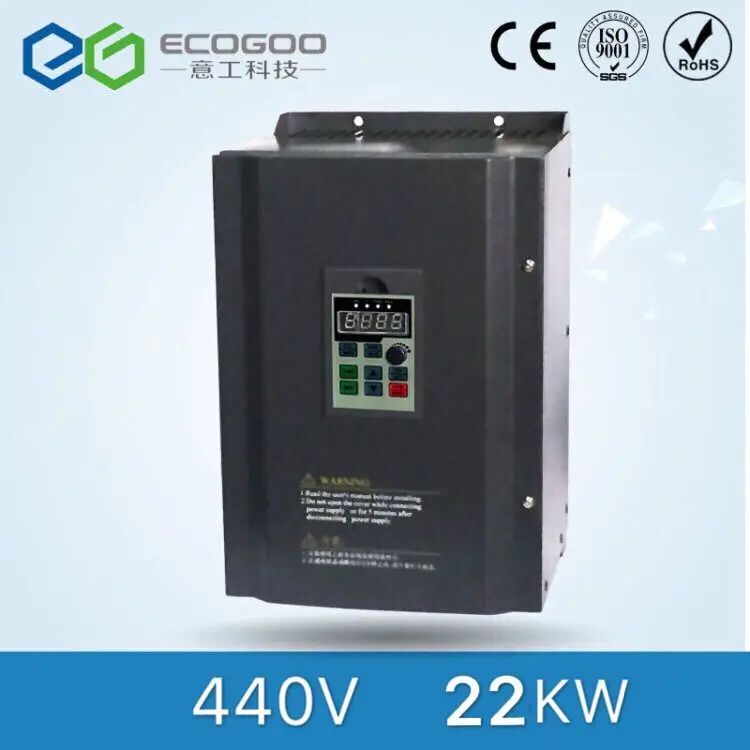 - Free Shipping Hot Sale 22KW 3 Phase 440V40A Frequency Inverter VF control 22KW Frequency inverter Vfd 22KW AC drive