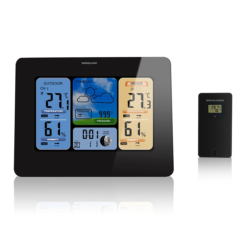 

Weather Wireless Station Color Hygrometer Temperature Screen TS-E04-B Smart Thermometer APP Digoo Humidity Sensor