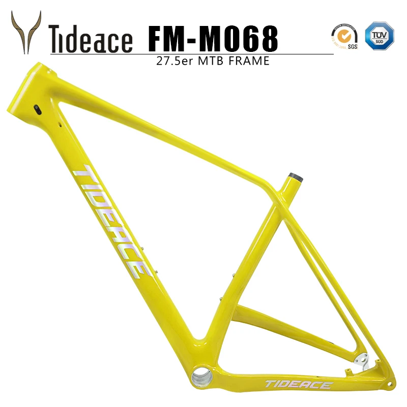 Tideace hardtail 27.5er полностью карбоновая рама для горного велосипеда 27 5 plus из