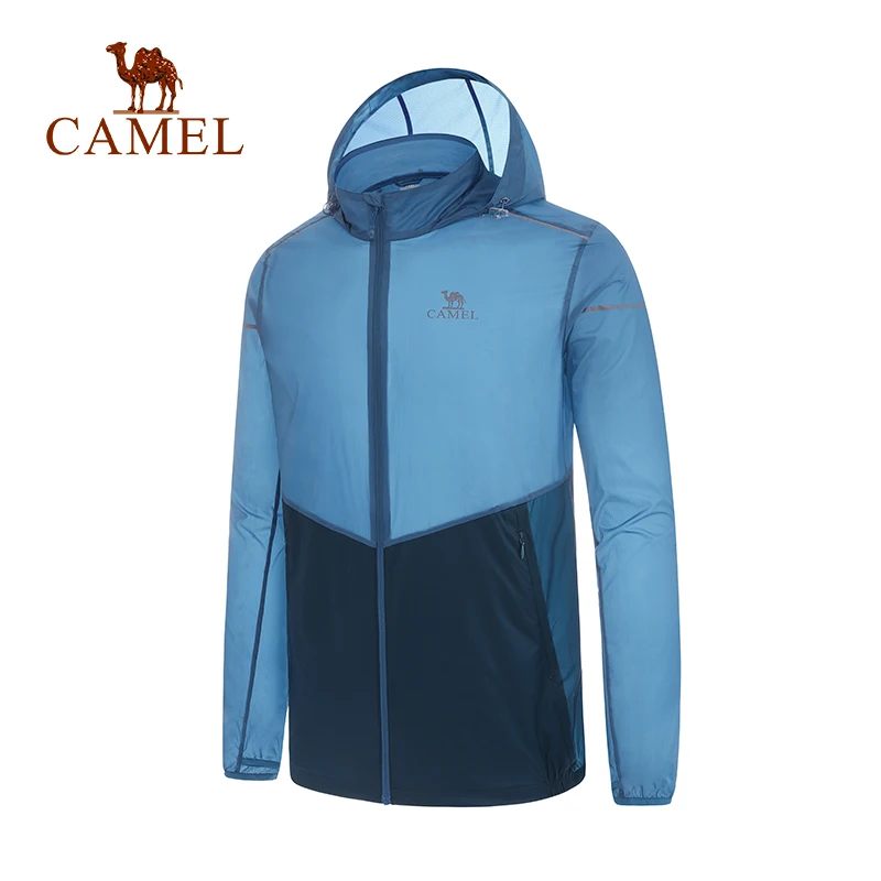 

CAMEL Men & Women Outdoor Skin Coat Ultra-thin Breathable Quick Dry Skin Clothing UV Protection Sport Beach Hiking Jacket
