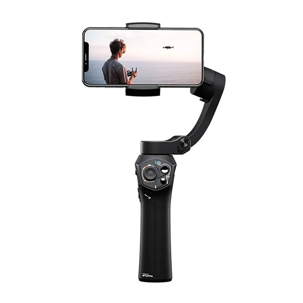 Clearance Cadiso 3-Axis Foldable Pocket-Sized Video Phone Handheld Gimbal Stabilizer for iPhone Smartphone GoPro & Wireless Charging 1
