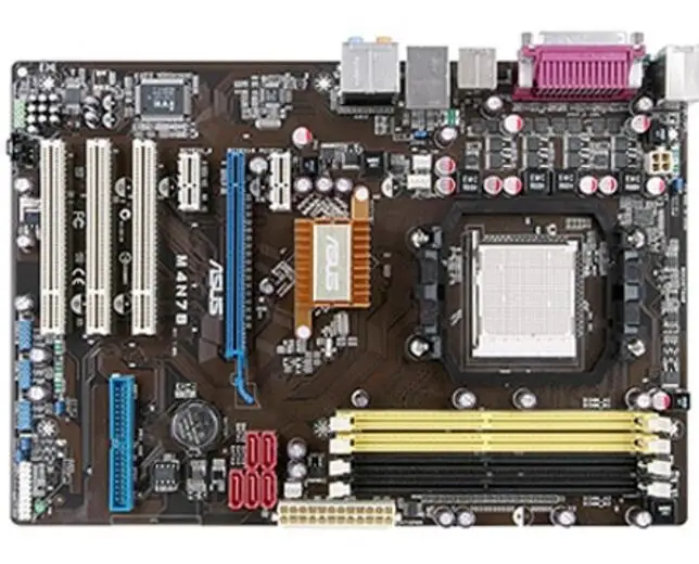 Для ASUS M4N78 оригинальная б/у настольная материнская плата разъем AM2 DDR2 USB2.0