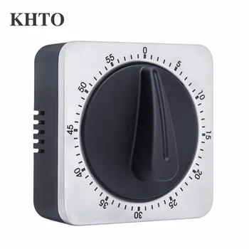 

KHTO Timer Kitchen Timer 60 Minute Timing with Loud Alarm Sound Magnetic Countdown Timer Home Baking Cooking