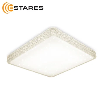 

Smart LED Ceiling Light Astrella PLUTON SMART 60 W S-550-SHINY-220V-IP44 550x550x100mm Estares
