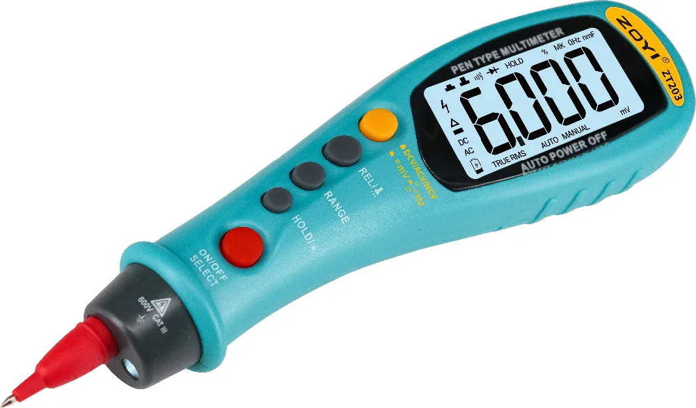 

ZT203 Handheld LCD Digital Multimeter Ammeter Voltmeter Ohmmeter+1pc
