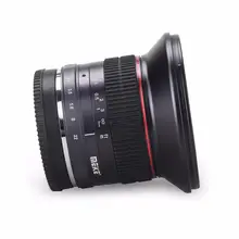 Meike 12mm f/2.8 Ultra Wide Angle Fixed Lens with Removeable Hood for Fujifilm X-Mount Dslr Camera X-Pro1 X-Pro2 X-E1 X-M1 X-A1