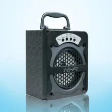 New Style Portable Multi-functional Bluetooth Speaker Big Drive Unit Bass Colorful FM Radio Support AUX 3.5mm USB TF Card Player