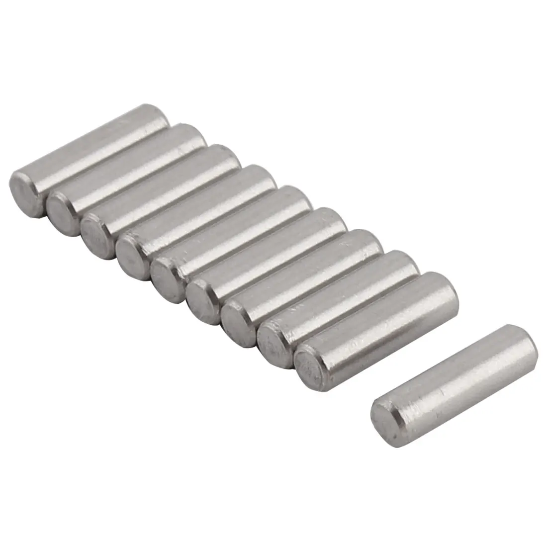 

UXCELL 10pcs M3x10mm 304 Stainless Steel Round Solid Straight Retaining Dowel Pins Rod Fasten Elements