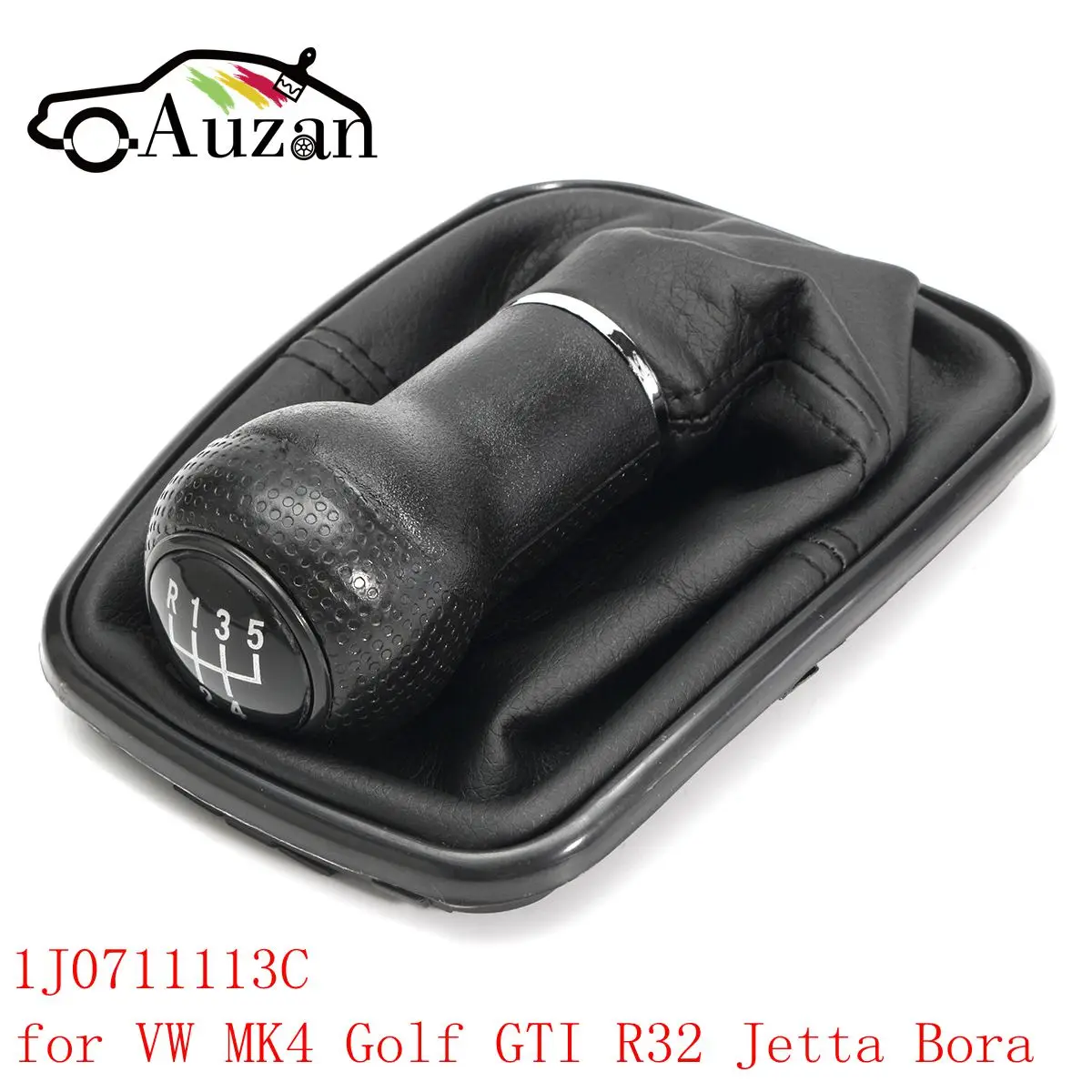 5 Speed Car Gear Shift Knob Stick Gaiter Boot for VW MK4 Golf IV GTI