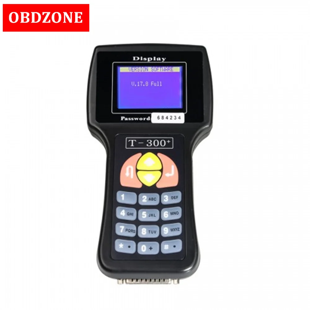 

Newest Version V17.8 T300 Auto Key Programmer T-300+ T-code Key Transponder English/Spanish Version