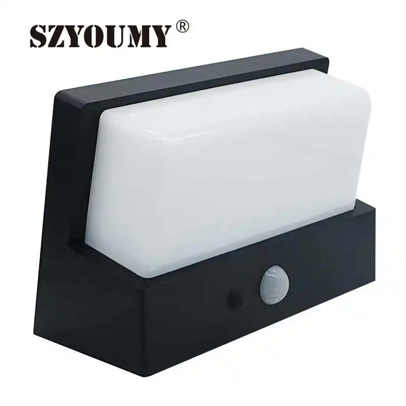 

SZYOUMY 50 LED Solar Multifunction Intelligent Solar PIR LED Wall Lamp Waterproof Outdoor Garden Light Built in 5000mah Battery