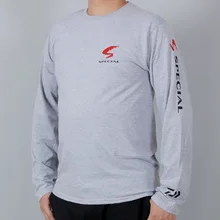 Весна и осень дышащий досуг спортивные состязания на улице свитер Одежда для рыбалки длинные тёмные рукав синий солнцезащитный крем