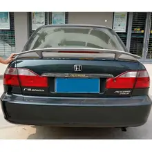 Для Honda спойлер для аccord 1999-2001 высококачественный материал FRP заднее крыло автомобиля праймер цвет задний спойлер для Honda спойлер для аccord