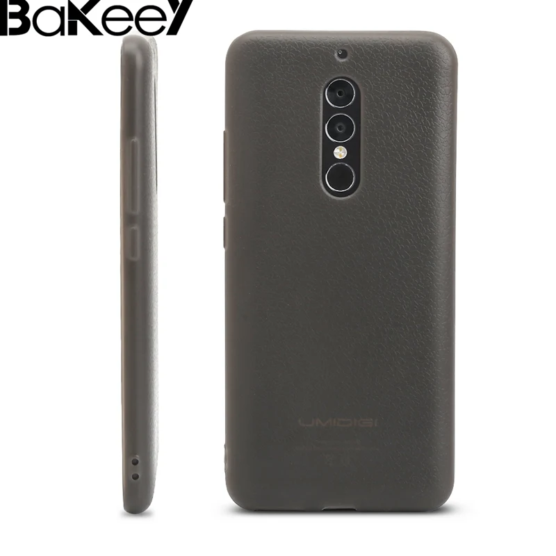 Чехол накладка OCUBE из мягкого ТПУ с защитой от отпечатков пальцев для UMIDIGI S2 /