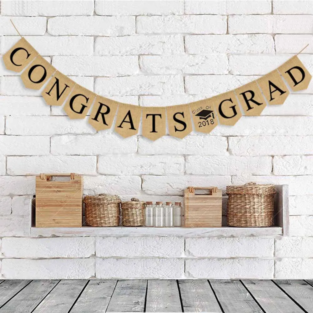 3.5m Wall Hanging Garland Bunting Graduation Party Banners