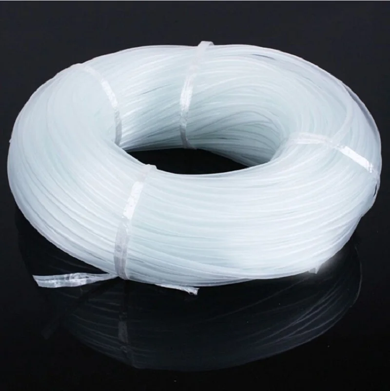 4*6mm Air Line Pipe Oxygen Compressor Plate Disk Disc Pump Hose Bubble Stone Aerator Aquarium Fish Tank Ring Mineral Rubber Tube