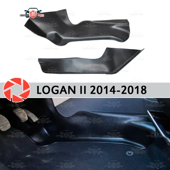 

Protective plate cover of inner tunnel for Renault Logan 2014-2018 under feet trim accessories protection carpet car styling