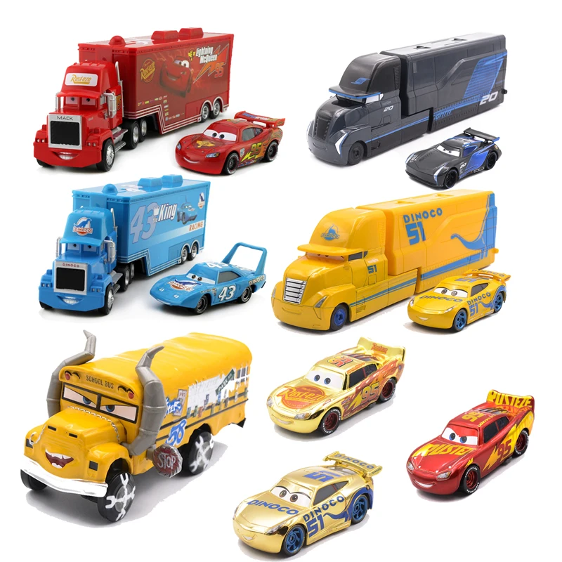 40 шт. 1:55 disney Pixar Cars 3 Black Storm Jackson Lightning McQueen Miss Fritter Cruz Ramirez металлический автомобиль игрушки мальчик день рождения подарок