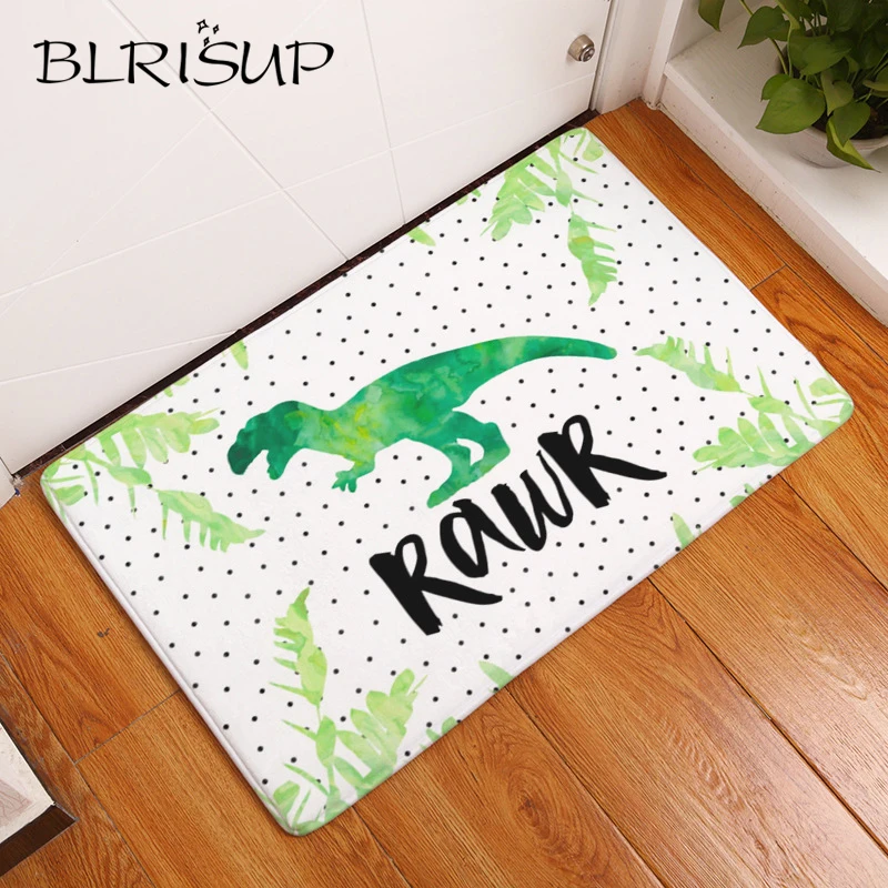BLRISUP Добро пожаловать коврик для дома милый мультфильм округлый Кот Лиса