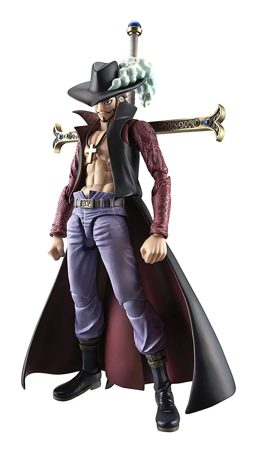 Оригинальный Megahouse одна штука Dracule Mihawk переменная экшн герой ПВХ фигурка модель