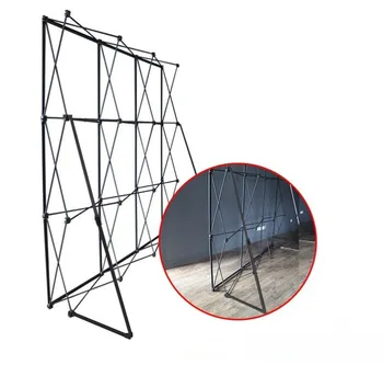 

Aluminum flower Wall stand frame for Tradeshow Straight Tension Banner Exhibition Display Stand Trade Show Wall
