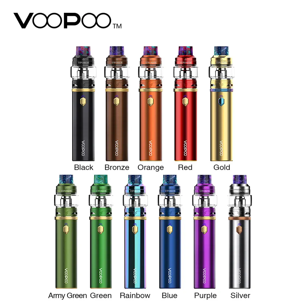 Новый оригинальный набор VOOPOO Caliber 110W 3000mAh батарея с 5 мл UFORCE Tank Max 110w электронная