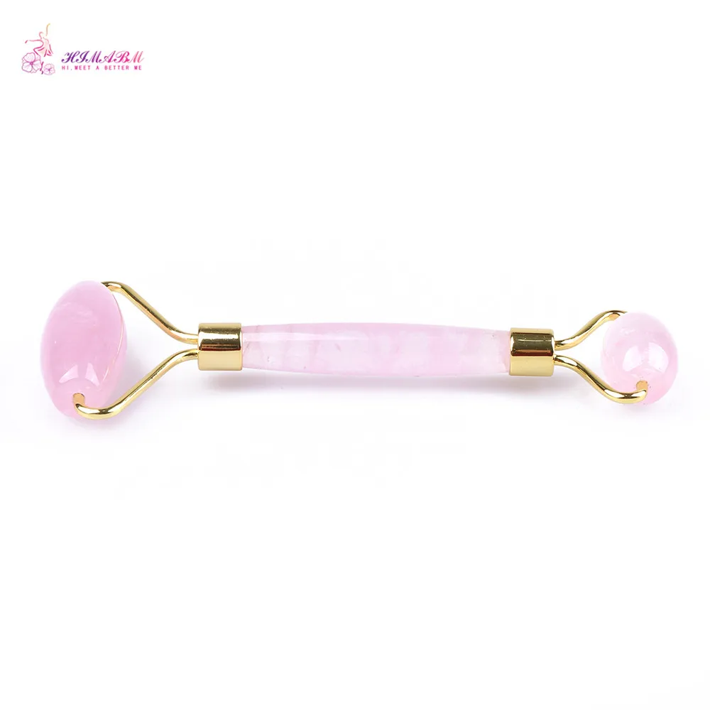 HIMABM Rose Quartz Face Massage Roller Beauty Tool Facial Eye Neck Body Anti Ageing Therapy C HIMABM Rose Quartz Face Massage Roller Beauty Tool Facial Eye Neck Body Anti Ageing Therapy C