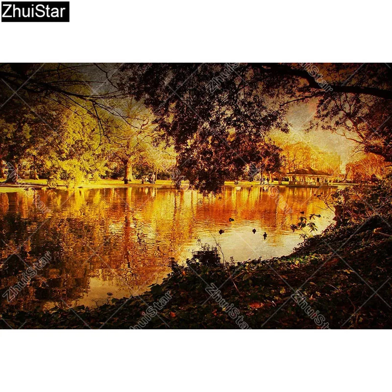 Zhui Star Full Square Drill 5D DIY Diamond Painting Age Landscape 3D zhui-star-full-square-drill-5d-diy-diamond-painting-age-landscape-3d