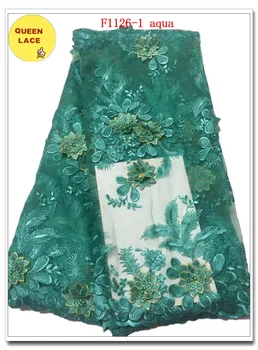 

African French Lace Fabric High Quality Nigerian Wedding African Lace Free Shipping
