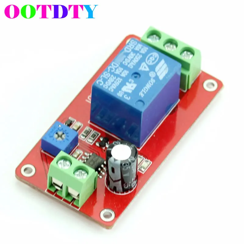 

NE555 Adjustable Delay Switch 1 to 20 Second DC 12V Delay Timer Relay APR12_30