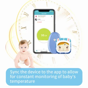 Temp Sitter WT1 интеллигентая(ый) Электронные детские цифровой термометр интеллигентая(ый) Термометр