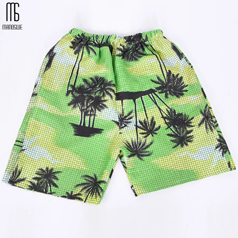 

Flower Print Beach Shorts Men Quick Dry Swimming Beach Shorts Casual Sweatpants Surfing Bermudas Bathing Sportswear Swimwear